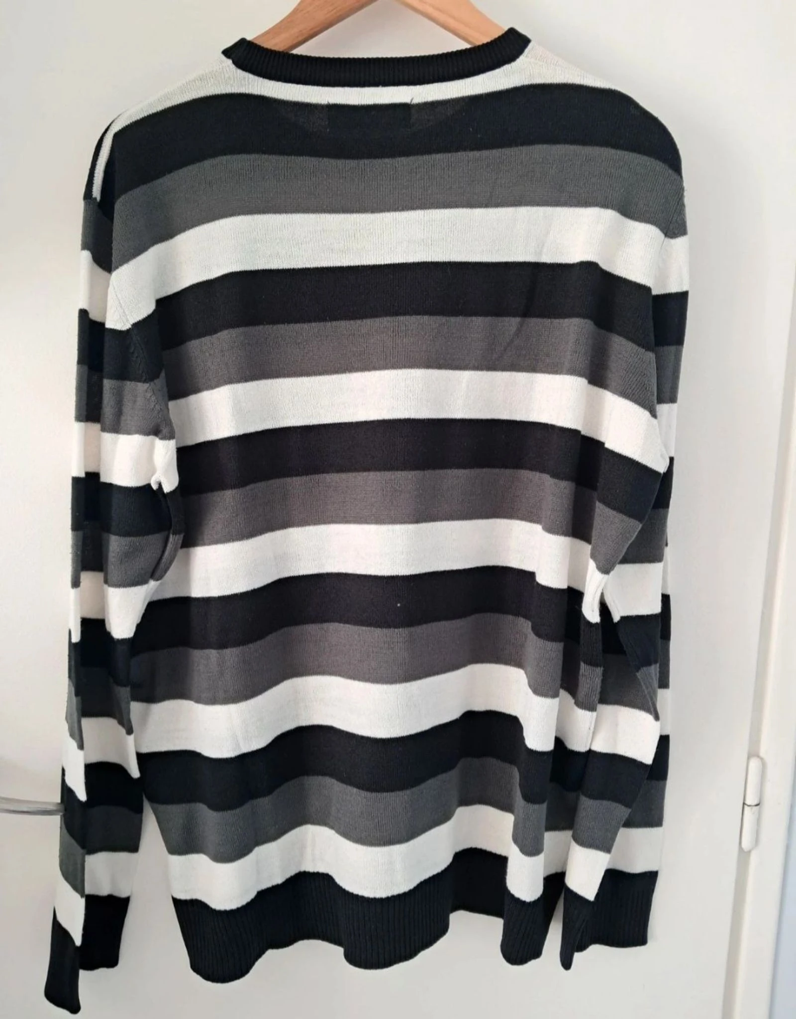 Blusa fina tamanho XXL listrada – photo 3